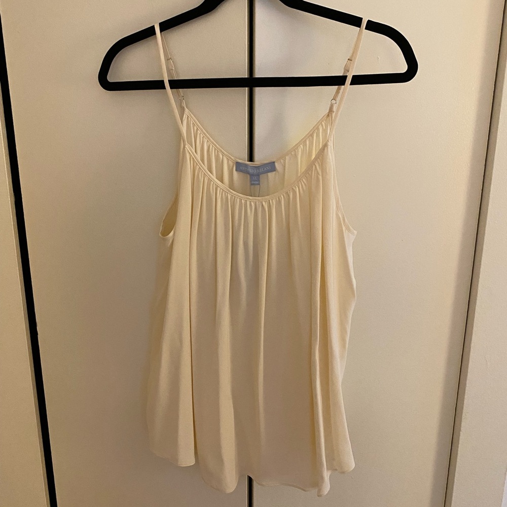 Antonio Melani silk camisole blouse size XL